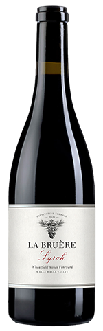 Bottle of La Bruere Syrah