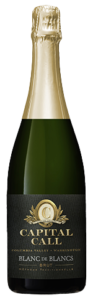 Bottle of Capital Call Blanc de Blancs Sparkling Wine