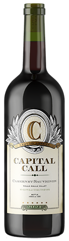 Bottle of Capital Call 2021 Cabernet Sauvignon