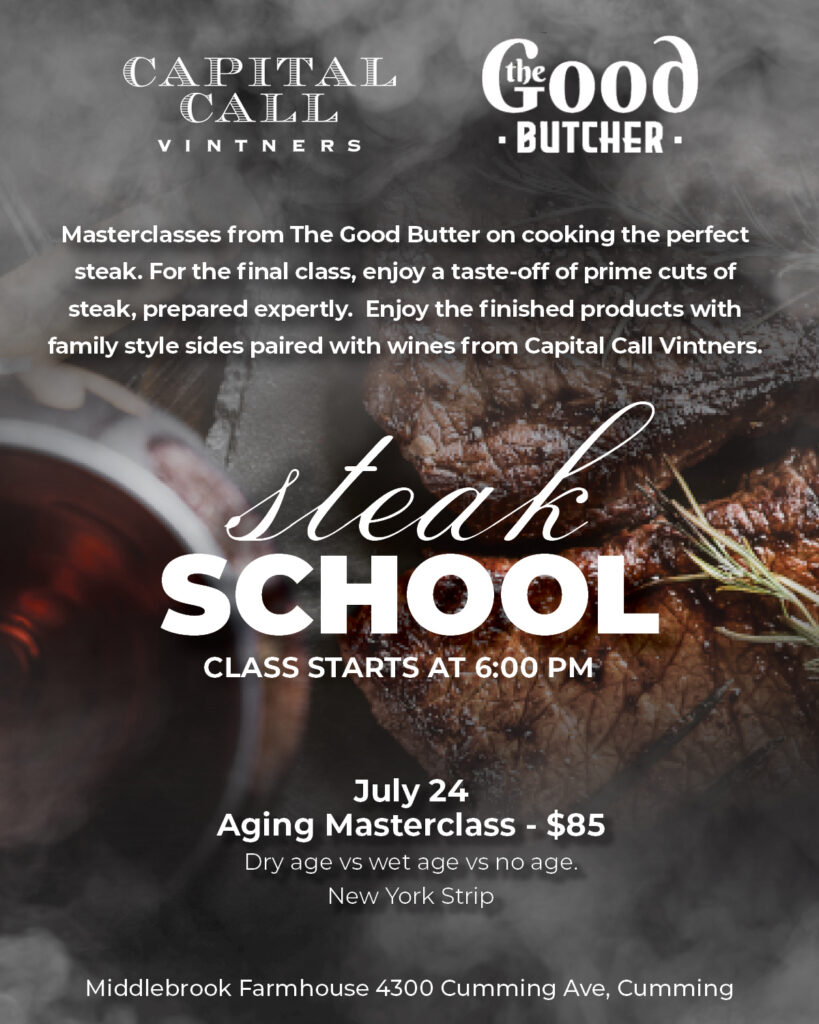 graphic for steak school