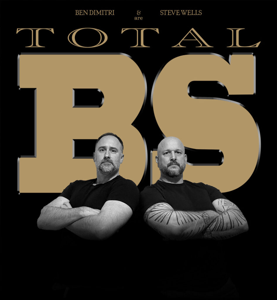 graphic image of Total BS mimicing a movie poster