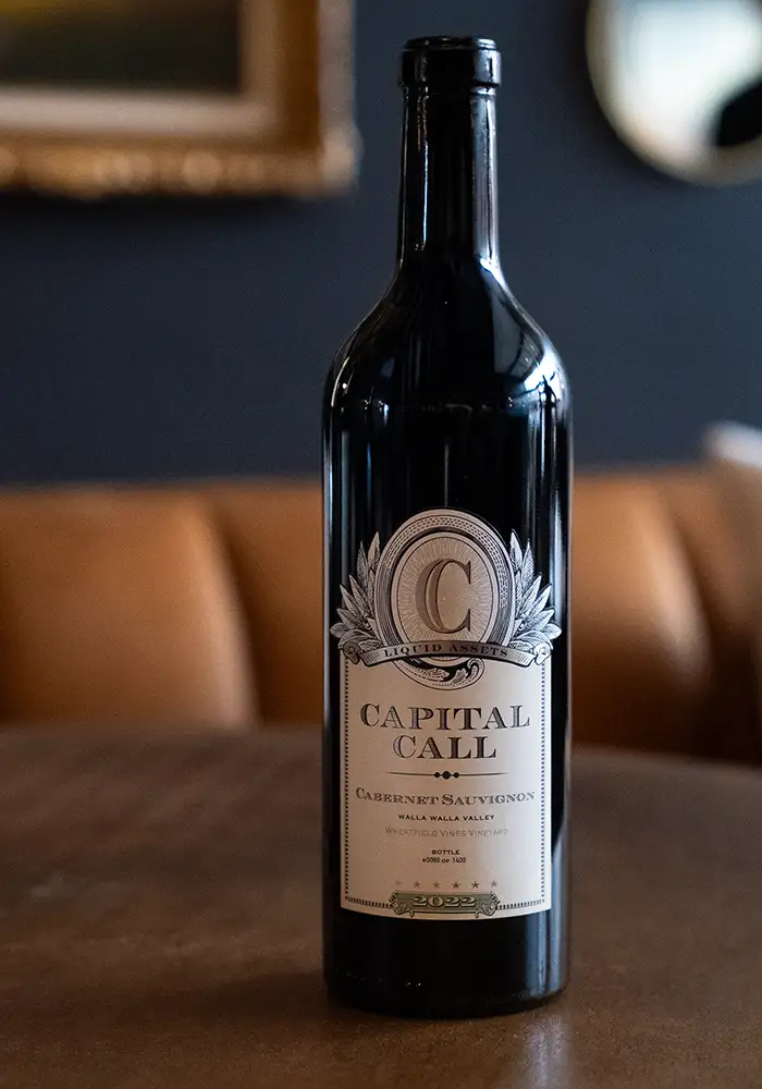 Bottle of Capital Call Cabernet Sauvignon