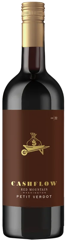 Bottle comp Cashflow Red Mountain Petit Verdot