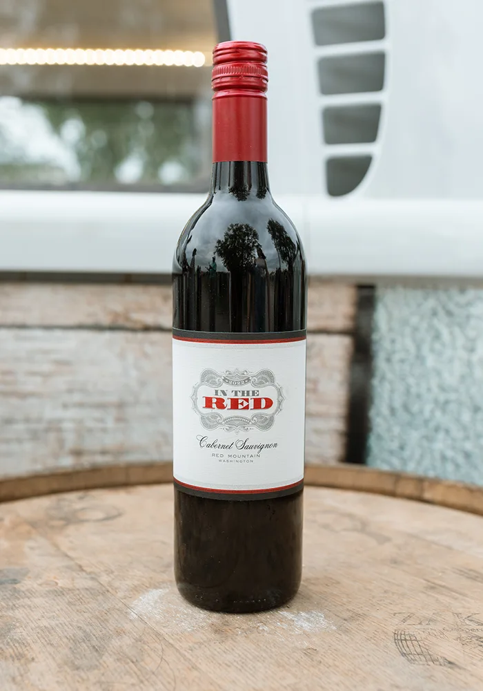 Bottle of In the Red Cabernet Sauvignon