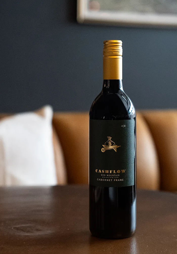 Cabernet Franc Cashflow on Table